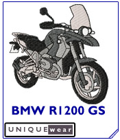 Bmw motorcycle embroidery design #2